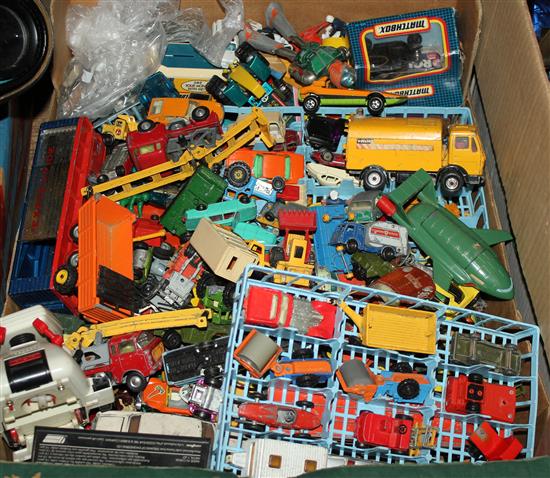 Box toy cars